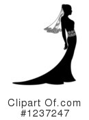 Bride Clipart #1237247 by AtStockIllustration