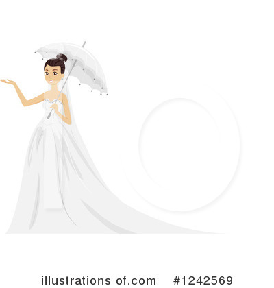 Royalty-Free (RF) Bride Clipart Illustration by BNP Design Studio - Stock Sample #1242569