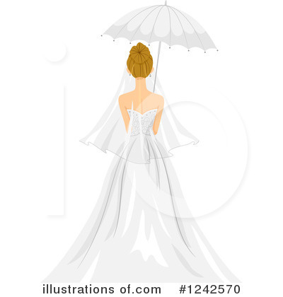 Wedding Dress Clipart #1242570 by BNP Design Studio