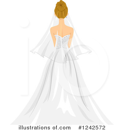 Wedding Dress Clipart #1242572 by BNP Design Studio