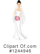 Bride Clipart #1244946 by BNP Design Studio