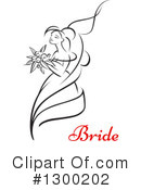 Bride Clipart #1300202 by Vector Tradition SM