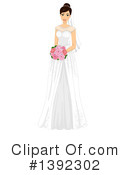Bride Clipart #1392302 by BNP Design Studio