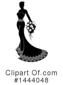Bride Clipart #1444048 by AtStockIllustration