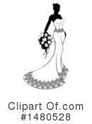 Bride Clipart #1480528 by AtStockIllustration
