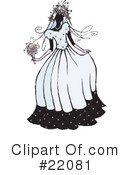 Bride Clipart #22081 by Steve Klinkel