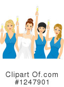 Bridesmaids Clipart #1247901 by BNP Design Studio