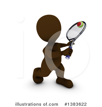 Royalty-Free (RF) Brown Man Clipart Illustration by KJ Pargeter - Stock Sample #1383622