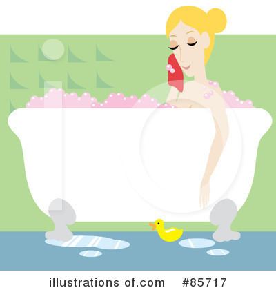 Bubble Bath Clipart #85717 - Illustration by Rosie Piter