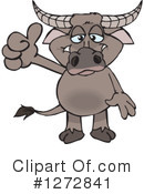 Buffalo Clipart #1272841 by Dennis Holmes Designs