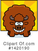 Buffalo Clipart #1420190 by Cory Thoman