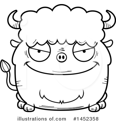 Royalty-Free (RF) Buffalo Clipart Illustration by Cory Thoman - Stock Sample #1452358