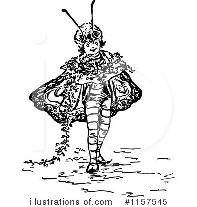 Royalty-Free (RF) Bug Clipart Illustration by Prawny Vintage - Stock Sample #1157545