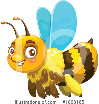 Bee Clipart #1808165 by Vector Tradition SM