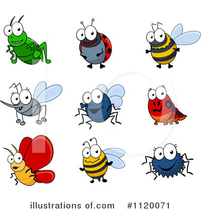 Bees Clipart #1120071 by Vector Tradition SM