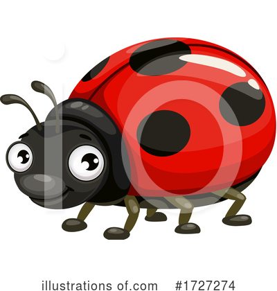 Ladybug Clipart #1727274 by Vector Tradition SM