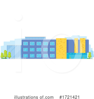 Royalty-Free (RF) Building Clipart Illustration by Vector Tradition SM - Stock Sample #1721421