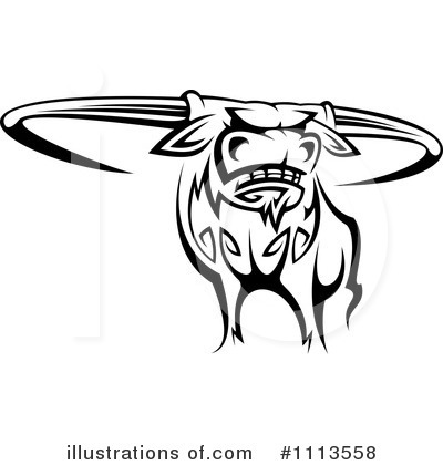 Bull Clipart #1113558 by Vector Tradition SM