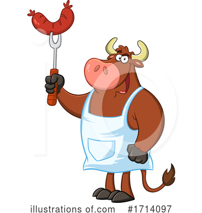 Meat Clipart #1714097 by Hit Toon