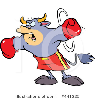 Bullfight Clipart #441225 by toonaday
