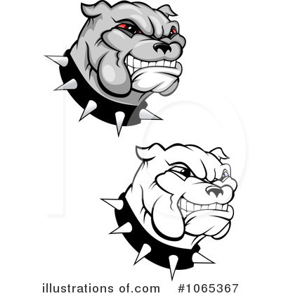 Bulldog Clipart #1065367 by Vector Tradition SM