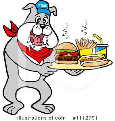 Hot Dog Clipart #1112791 by LaffToon
