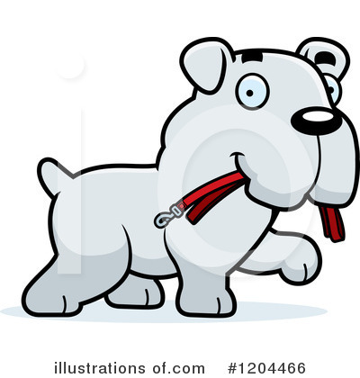 Bulldog Clipart #1204466 by Cory Thoman