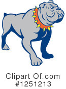 Bulldog Clipart #1251213 by patrimonio