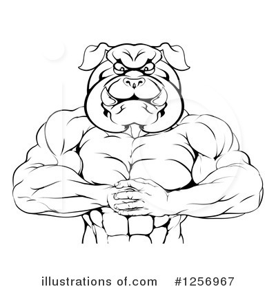 Dog Clipart #1256967 by AtStockIllustration