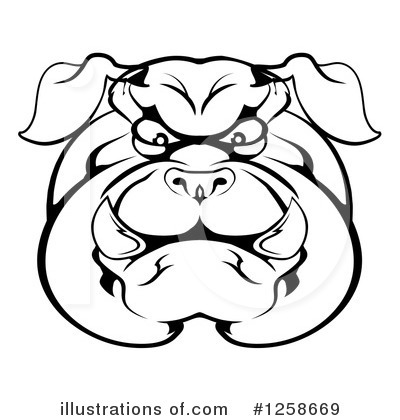 Dogs Clipart #1258669 by AtStockIllustration
