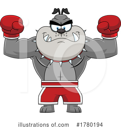 Fighting Clipart #1780194 by Hit Toon