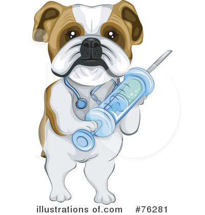Royalty-Free (RF) Bulldog Clipart Illustration by BNP Design Studio - Stock Sample #76281