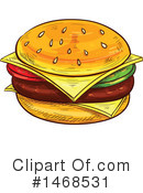 Burger Clipart #1468531 by Vector Tradition SM