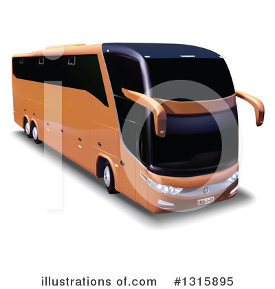 Bus Clipart #1315895 by dero