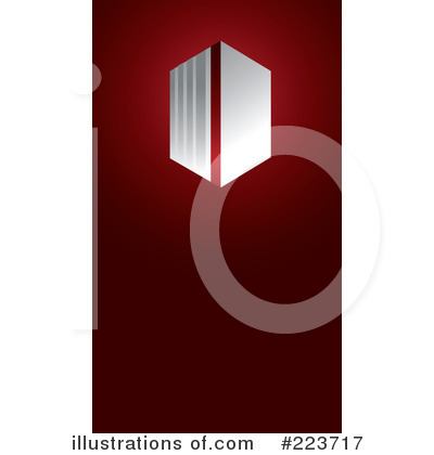 Royalty-Free (RF) Business Card Clipart Illustration by Eugene - Stock Sample #223717