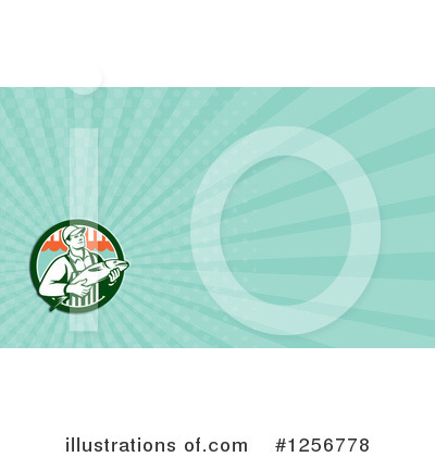 Royalty-Free (RF) Business Card Design Clipart Illustration by patrimonio - Stock Sample #1256778