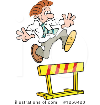 Hurdle Clipart #1256420 by Johnny Sajem