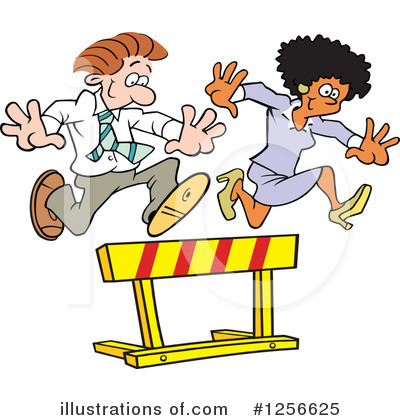 Hurdle Clipart #1256625 by Johnny Sajem