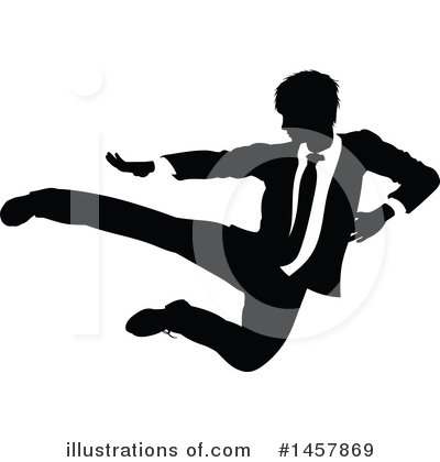 Kung Fu Clipart #1457869 by AtStockIllustration