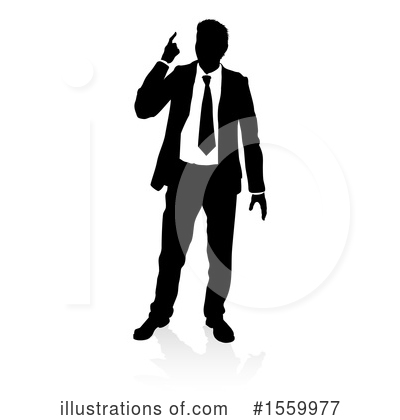 Royalty-Free (RF) Business Man Clipart Illustration by AtStockIllustration - Stock Sample #1559977