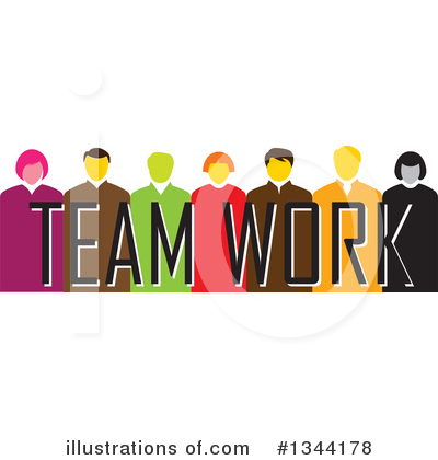 Teamwork Clipart #1344178 by ColorMagic