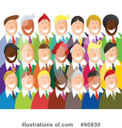 Royalty-Free (RF) Business Team Clipart Illustration by Prawny - Stock Sample #90830