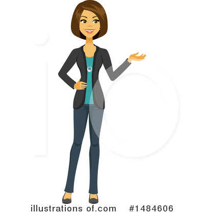Businesswoman Clipart #1484606 by Amanda Kate
