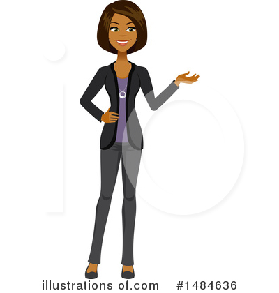 Businesswoman Clipart #1484636 by Amanda Kate