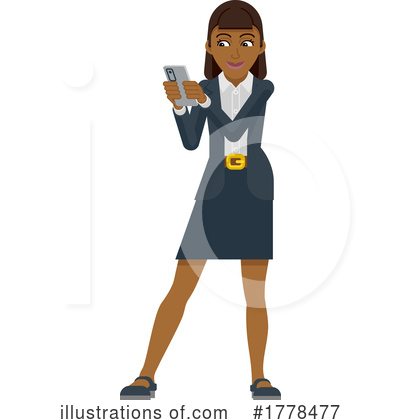 Business Woman Clipart #1778477 by AtStockIllustration