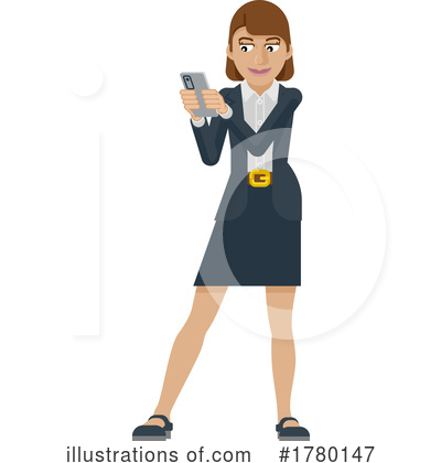Businesswoman Clipart #1780147 by AtStockIllustration