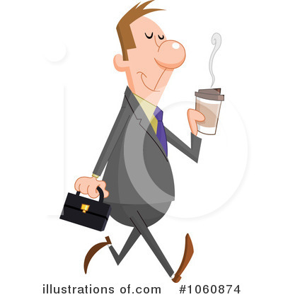 Royalty-Free (RF) Businessman Clipart Illustration by yayayoyo - Stock Sample #1060874
