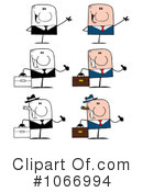 Businessman Clipart #1066994 by Hit Toon
