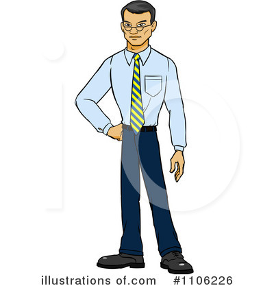 Businessman Clipart #1106234 - Illustration by Cartoon Solutions