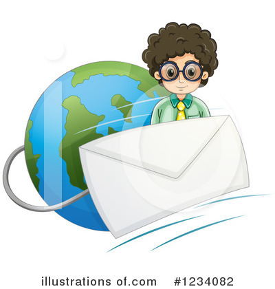 Email Clipart #1237394 - Illustration by Graphics RF